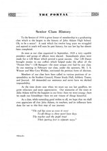 Load image into Gallery viewer, Class of 1930 John Adams High School Senior Class History