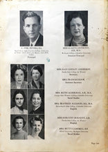 Load image into Gallery viewer, Principal Phil Peters and Public School Teachers at 1939 Plant High School in Tampa, Florida