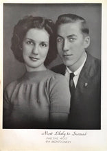 Load image into Gallery viewer, 1939 Plant High School Voted Most Likely To Succeed Jane Hicks & Kay Montgomery
