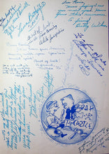 Load image into Gallery viewer, 1950 San Diego High School Student Autographs