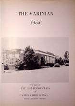 Load image into Gallery viewer, 1955 Varina High School Yearbook The Varinian Senior Class