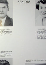Load image into Gallery viewer, 1955 Varina High School Seniors