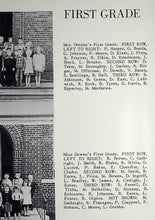 Load image into Gallery viewer, 1955 Varina High School Yearbook 1st Grade Students in Elementary School