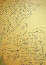 Load image into Gallery viewer, Inscriptions and handwriting in the 1971 Harrison High School Yearbook in Colorado Springs, CO