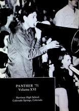 Load image into Gallery viewer, 1971 Harrison High School Yearbook in Colorado Springs, CO The Panther Volume XVI '71
