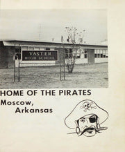 Load image into Gallery viewer, 1973 Vaster High School Yearbook in Moscow, Arkansas Home of The Pirates Annual
