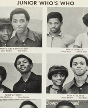 Load image into Gallery viewer, Juniors Students Who's Who superlatives in 1973 Vaster High School Yearbook in Moscow, Arkansas