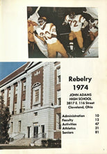Load image into Gallery viewer, 1974 John Adams High School The Rebelry