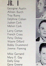 Load image into Gallery viewer, Students at 1953 Greene County High School Yearbook in Eutaw, Alabama