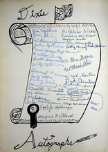 Load image into Gallery viewer, Student autographs in the 1953 Greene County High School Yearbook in Eutaw, Alabama
