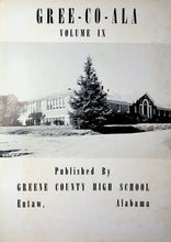 Load image into Gallery viewer, Gree-Co-Ala Volume IX 1953 Greene County High School Yearbook in Eutaw, Alabama