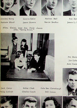 Load image into Gallery viewer, Pictures of senior students in the 1950 Fayetteville High School Yearbook Arkansas