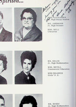 Load image into Gallery viewer, Pictures of Faculty and Teachers in the 1963 Gosnell High School Yearbook in Blytheville, Arkansas