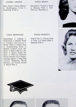 Load image into Gallery viewer, Portrait Photos of Seniors in the 1963 Gosnell High School Yearbook in Mississippi County, Arkansas