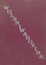 Load image into Gallery viewer, 1913 Winslow High School Yearbook in Navajo County, Arizona The Wolsniwanozira