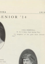 Load image into Gallery viewer, Senior Students Photos in 1913 Winslow High School Yearbook in Navajo County, Arizona