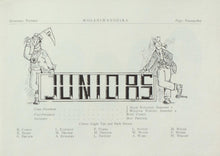 Load image into Gallery viewer, Names of Juniors Students in 1915 Winslow High School Yearbook in Navajo County, AZ