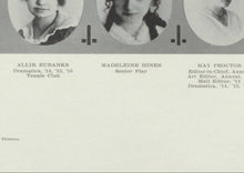 Load image into Gallery viewer, Portrait photographs of seniors in 1916 Winslow High School Yearbook in Navajo County, Arizona