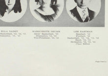 Load image into Gallery viewer, Pictures of Senior Students in 1916 Winslow High School Yearbook in Navajo County, AZ