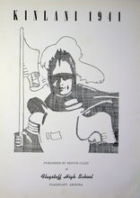 Load image into Gallery viewer, 1941 Flagstaff High School Yearbook in Coconino County, AZ The Kinlani published by Senior Class