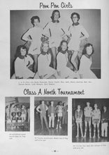 Load image into Gallery viewer, Pom Pon Girls Team Picture in 1958 Flagstaff High School Yearbook in Coconino County, Arizona