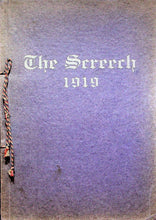 Load image into Gallery viewer, 1919 Albia High School Yearbook in Monroe County, Iowa The Screech