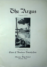 Load image into Gallery viewer, 1924 Ottumwa High School Yearbook in Ottumwa, Iowa