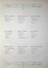 Load image into Gallery viewer, Names of Seniors Students in 1941 Wilson High School in Cherokee, Iowa