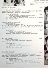 Load image into Gallery viewer, Portrait Photos of Seniors in 1942 East High School yearbook in Des Moines, IA
