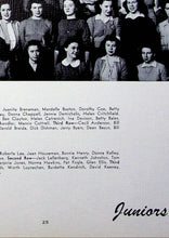 Load image into Gallery viewer, Class photos of Juniors Students in the 1946 Chariton High School Yearbook in Lucas County, Iowa