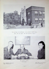 Load image into Gallery viewer, Principal Pierre Terry in the Blue and Gold 1952 Wilson High School Yearbook in Cedar Rapids, Iowa