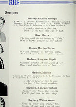 Load image into Gallery viewer, Pictures of Seniors in the 1931 Rockford High School Yearbook
