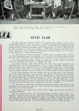 Load image into Gallery viewer, Seco Club pictures in the 1936 Rockford High School Yearbook