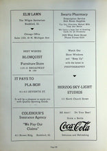 Load image into Gallery viewer, Vintage ads in the 1936 Rockford High School Yearbook during the 1930s Winnebago County, Illinois