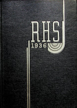 Load image into Gallery viewer, Class of 1936 Rockford High School Yearbook in Illinois