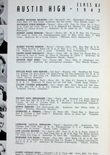 Load image into Gallery viewer, Class of 1942 Seniors at Austin High School in Chicago, Illinois