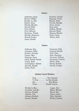 Load image into Gallery viewer, Class Roll Students in Junior and Senior Classes in 1947 Stronghurst High School Yearbook in Hendeson County, Illinois