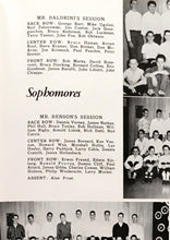 Load image into Gallery viewer, Class photos of Sophomore Students in the 1958 Highland Park High School Yearbook in Lake County, Illinois