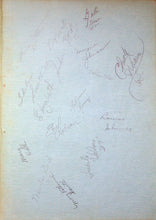 Load image into Gallery viewer, Student autographs in the 1937 Kokomo High School Yearbook in Indiana