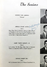 Load image into Gallery viewer, Senior Student Pictures in the 1947 Lloyd Memorial High School yearbook Erlanger, KY