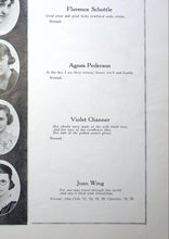 Load image into Gallery viewer, Vintage pictures of Seniors Students in 1920 Windom High School Yearbook in Cottonwood County, Minnesota