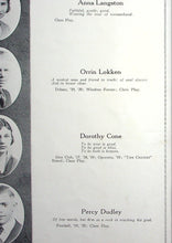 Load image into Gallery viewer, Vintage portrait photos of Seniors Students in 1920 Windom High School Yearbook in Cottonwood County, MN