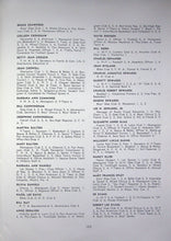Load image into Gallery viewer, List of student names in 1949 Lee Edwards High School Yearbook in Asheville, NC