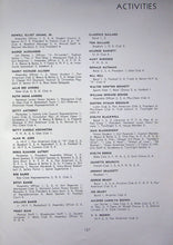 Load image into Gallery viewer, Student index in 1949 Lee Edwards High School Yearbook in Asheville, North Carolina