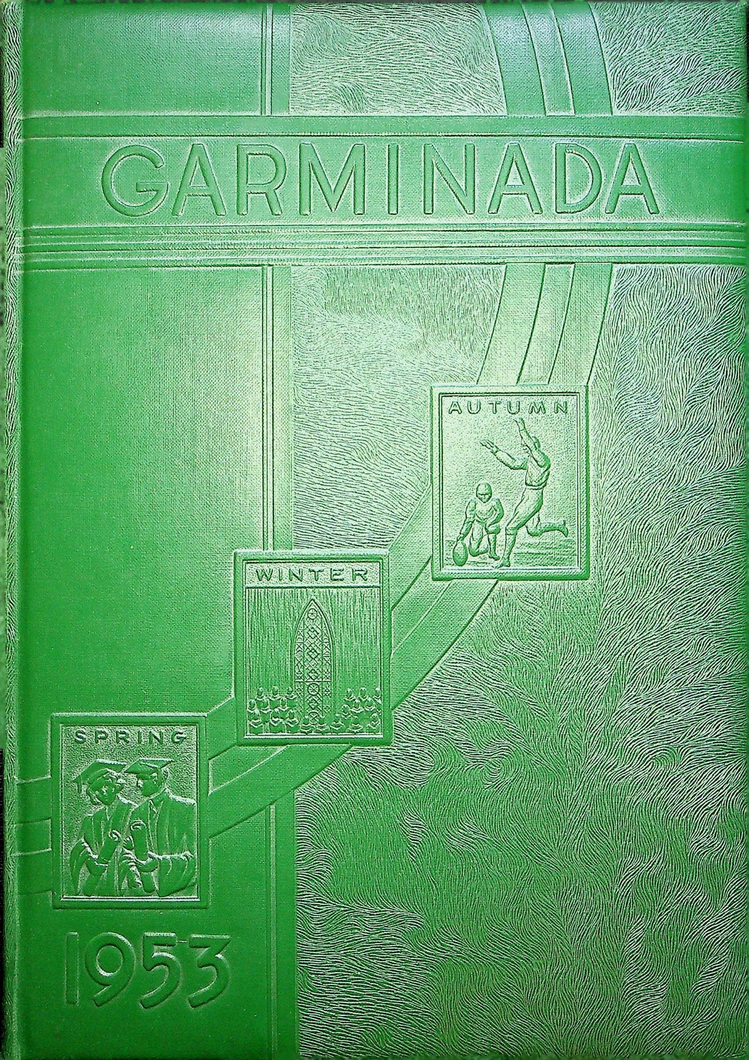 1953 Douglas County High School Yearbook in Gardnerville, Nevada * The