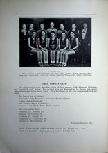 Load image into Gallery viewer, 1932 Fredonia High School Girls Varsity Basketball Team Photo