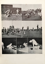 Load image into Gallery viewer, Pictures from the 1945 Baldwin High School Yearbook in New York Football, Cheerleading and Wrestling