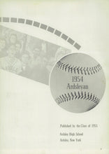 Load image into Gallery viewer, 1954 Ardsley High School Yearbook in Westchester County, NY