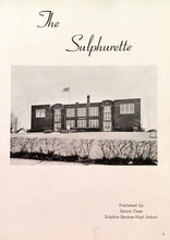 Load image into Gallery viewer, 1946 Sulphurette Yearbook in Sulphur Springs, Ohio