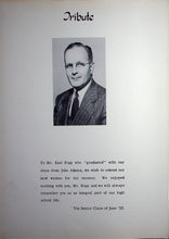 Load image into Gallery viewer, 1952 June John Adams High School Yearbook in Cleveland, Ohio * The Rebelry June Class 1952